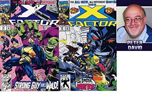 X FACTOR 74-75 Peter David Dl Sinister & amp; NASTY BOYS !