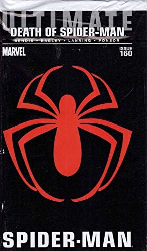 Ultimate Spider-Man 160 VF; carte de benzi desenate Marvel / moartea lui Spider-Man