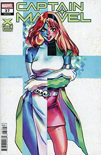 Căpitanul Marvel 37a VF / NM; carte de benzi desenate Marvel / 171 x varianta Gwen
