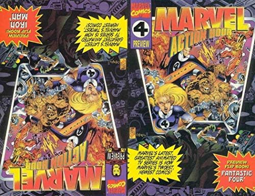 Marvel acțiune oră previzualizare 1 VF / NM; Marvel carte de benzi desenate