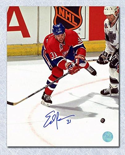 Ed Ronan Montreal Canadiens Autografat 8x10 Foto - Fotografii NHL autografate
