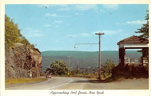 Port Jervis, Carte poștală din New York
