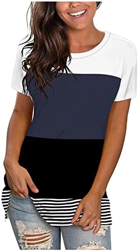 Tricou de toamnă pentru fete de toamnă mânecă scurtă 2023 bumbac bumbac tricou bluză de salon pentru televizor pentru femei