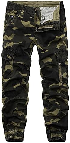 Pantaloni Cargo Pentru Bărbați Moda Multi-Buzunar Plus Dimensiune Pantaloni Casual Lungime Completă Pantaloni Sport Drumeții