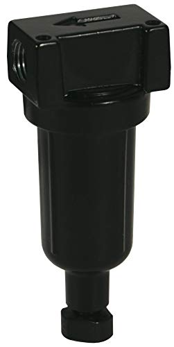 Dixon F03-02AMB Wilkerson F03 1/4 mini filtru cu bol de metal de scurgere automată, 24-SCFM, metal/plastic