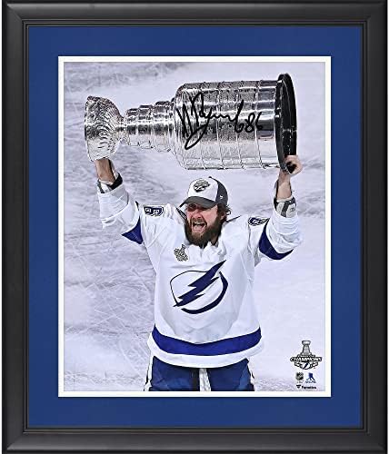 Nikita Kucherov Tampa Bay Lightning 2020 Campioni Cupa Stanley Cupa încadrată Autografată 16 x 20 Cup Fotografie - Fotografii