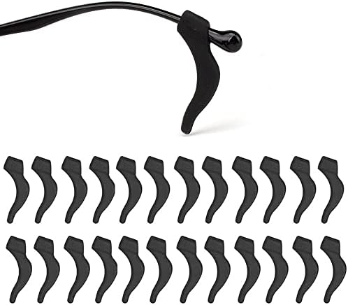 12 perechi ochelari de ochelari Mânere de urechi, pahare de confort elastic anti-alunecare pentru ochelari de soare pentru