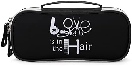 Coafor de frizerie de coafor de frizerie dragoste cu capacitate de înaltă capacitate stilou portabil portabil machiaj pungă