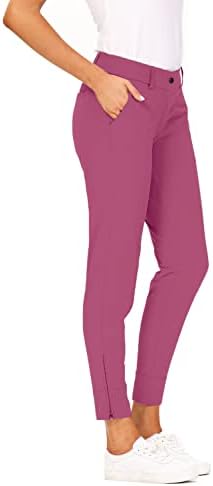 Pantaloni de golf pentru femei Hiverlay Pro Golf Pantaloni de lucru ușor uscați ușor cu gleznă dreaptă, de asemenea, pentru