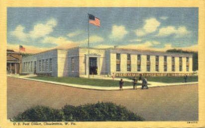 Charleston, Cartea poștală din Virginia de Vest