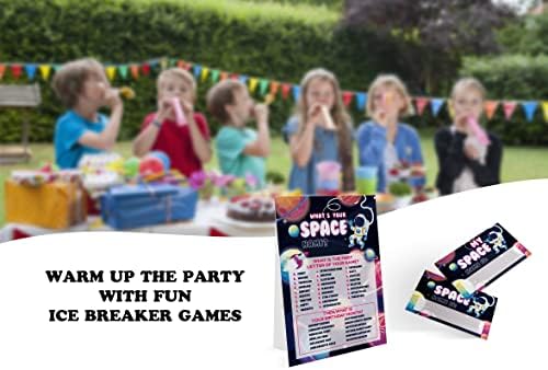 Care este jocul dvs. de nume de spațiu, decorarea petrecerii de joc spațial, joc de ziua de naștere pentru copii, joc de familie-9