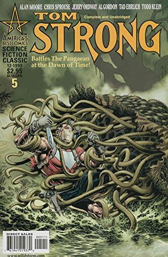 Tom Strong 5 VF/NM; Cea mai bună carte de benzi desenate din America | Alan Moore