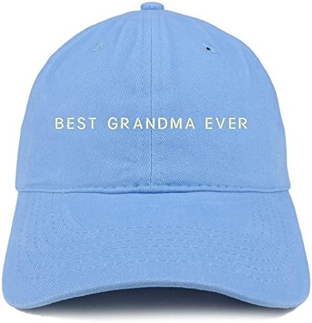 Magazin De Îmbrăcăminte La Modă Cea Mai Bună Bunică Brodată Vreodată Pălărie De Tată Din Bumbac Moale