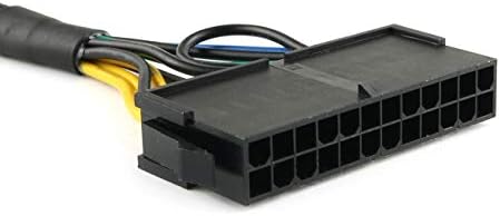 E-out-e-mail 24 pini până la 10 pini ATX PSU PSU Adaptor Main Power Cabl Sursa de alimentare PC Actualizare manual Convertiți
