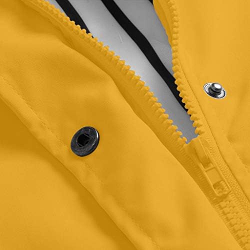 Jacheta de ploaie ușoară pentru femei mizei, impermeabil, impermeabil, plus dimensiune haina de ploaie cu glugă cu buzunare