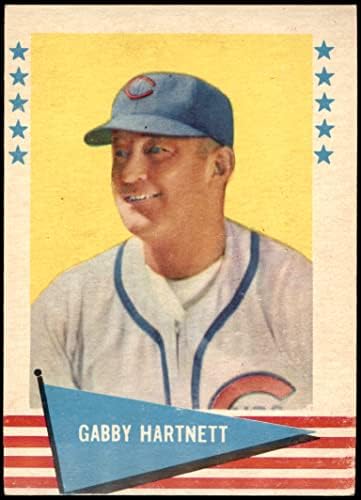 1961 Fleer 41 Gabby Hartnett Chicago Cubs VG/Ex Cubs