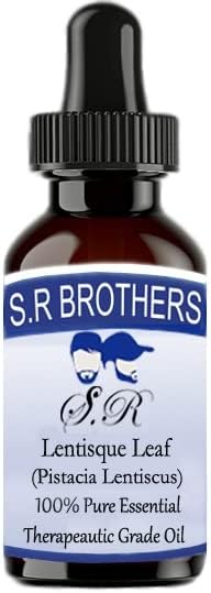 S.R Brothers Lentisque Leaf Pure și Natural Terapeauutil Ulei esențial cu picătură de 30 ml