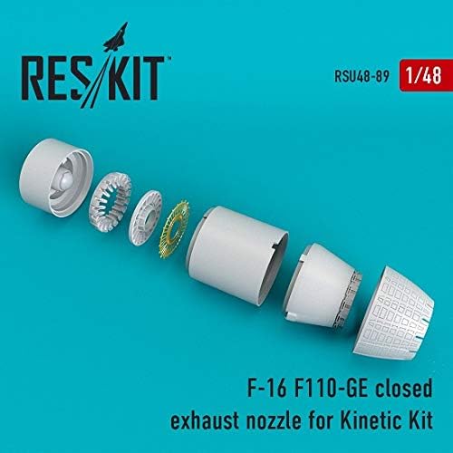 Reskit RSU48-0089-1/48 F-16 duză de evacuare închisă pentru kinetic kit