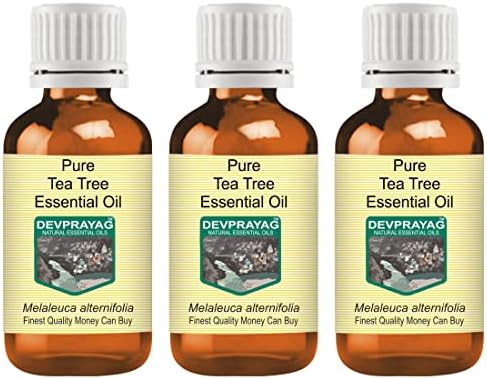 DevPrayag Pure Tea Tea Arbore Essential Ulei Esential Abur distilat 100ml x 3