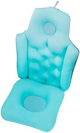 Pernă fonowx -Bath, pernă de cadă separabilă, pernă spa, ergonomică pentru adulți în baie, albastru