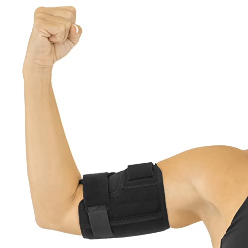 Vive Bicep Brace Manșon de compresie pentru tendinită-braț superior Tricep & amp; Bicep suport Brace pentru ameliorarea durerii-confortabil,
