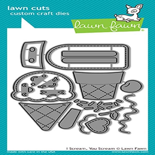 Lawn Fawn Lawn Cuts Custom Craft Die - LF1713 I Sclep, You Scream