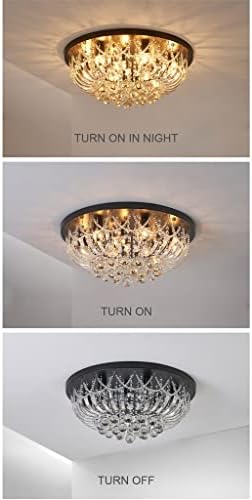 Tkfdc scandinave lampa de cristal arta Decorative LED plafon lumina camera de zi studiu dormitor bucatarie lumina fixare vărsat