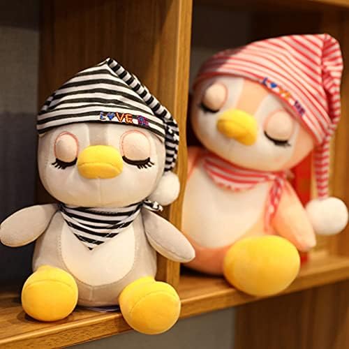 Jucării umplute Kisangel 1PC -uri adorabile pinguin pernă de pluș umplut de pluș penguin jucărie moale de îmbrățișare pernă