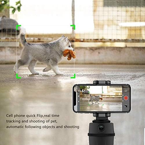 Stand Boxwave și montare compatibile cu Vivo Y76 5G - Stand PivotTrack Selfie, Tracking Facial Pivot Stand Mount pentru Vivo