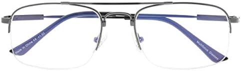 BFOCO ochelari de lectură progresivi progresivi Protecția UV cititori multifocali Cadru de memorie îndoită pentru bărbați pentru