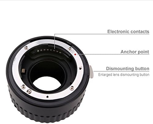 Meike Auto Focus Macro Extension Tube Set Mount Metal 12mm 20mm 36mm pentru Nikon AF AF-S DX FX SLR Camere