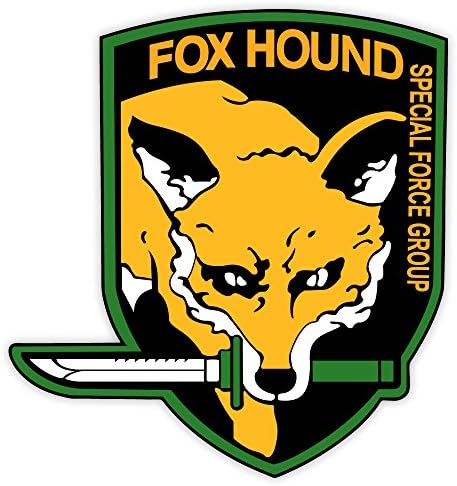 Fox Hound Special Force Group Decal 4 x 4