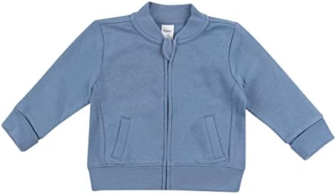 Hanes Boys Baby Pulvene Full Zip, sacou de fleece pentru zipin pentru băieți și fete
