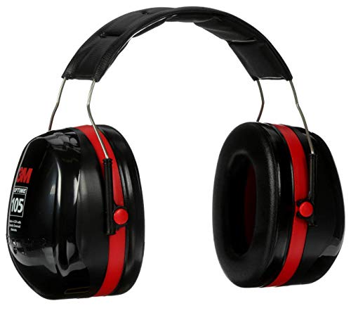 3M PELTOR Optime 105 căști pentru urechi H10A, Over-the-Head & amp; Echipament individual de protecție standard Nrr 31 Db,