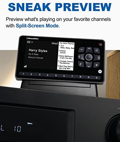 Siriusxm Onyx EZR Satellite Radio cu Kit Home, bucurați -vă de Siriusxm pe stereo sau difuzoare alimentate de acasă cu 5 USD/lună