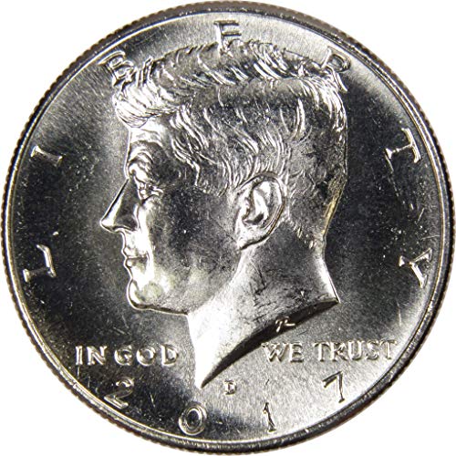 2017 D Kennedy Half Dollar Bu Mint Mint State 50c SUA Colectabil