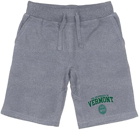 W Republica Universitatea din Vermont Catamounts Seal College Colegiul Fleece Pantaloni scurți
