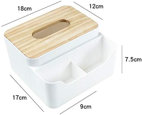 LLLY acasă desktop țesut cutie Multi-funcție camera de zi bambus lemn capac suport de hârtie cutie capac telecomanda Hotel