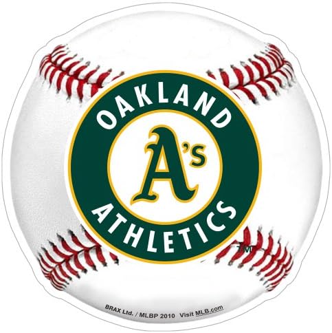 MLB Oakland Atletism 3D baseball Magnet