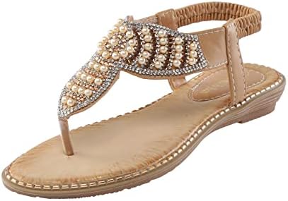 USYFAKGH Flip Flops pentru femei, fasciita plantara sandale pentru picioare plate cu arc suport Tanga stil Flip flops Slide