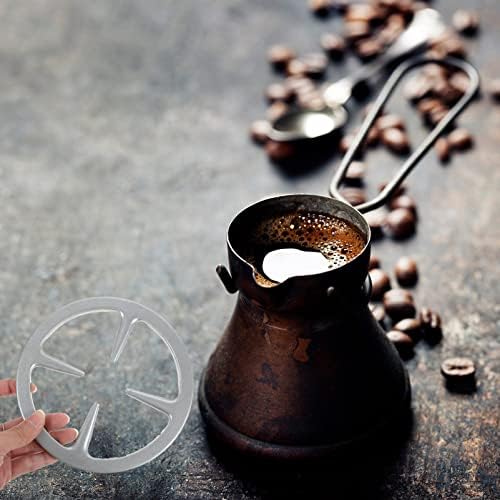 Raft cu oală de cafea kichvoe rotund mocha cafea raft universal sobă de fier inoxidabil suport suport pentru bucătărie suport