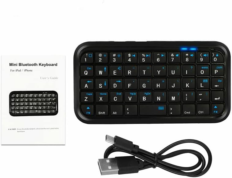 Mini 3.0 tastatura LED tastatura USB de încărcare pentru PC TV Android