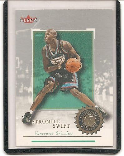 Stromile Swift 2000-01 Fleer Authority Vancouver Grizzlies Rookie Card 611/650 Tiraj Redus