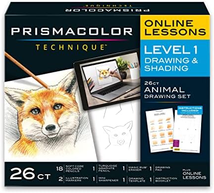 Tehnica prismacolor, livrările de artă și lecții de artă digitală și tehnica prismacolor, materialele de artă cu set de desene