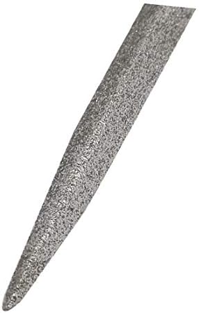 X-Dree 4mm lățime de 3,5 mm grosime 140mm lungime totală cu formă triunghiulară fișier diamant 10pcs (nou LON0167 4mm Lățime