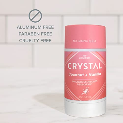 Crystal Deodorant Magnezium Solid Stick Deodorant natural, deodorant fără aluminiu care nu iriță, combate în siguranță și eficient