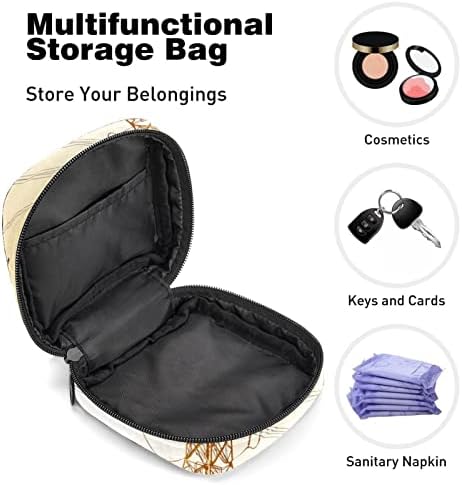 Sac de depozitare a șervețelului sanitar, sac de Kit de perioadă pentru școală, pungă pentru cupa menstruală, sac de organizator