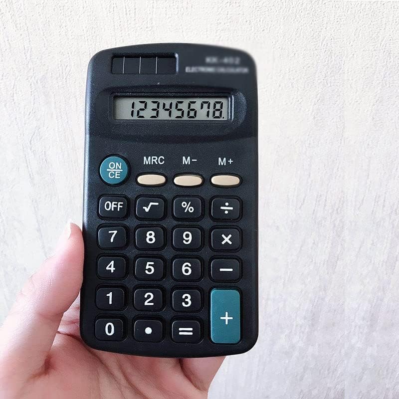 JFGJL Calculator portabil de 8 cifre Butoane mari Instrument de contabilitate pentru afaceri financiare pentru școala de birou