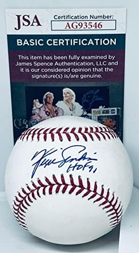 Fergie Jenkins Chicago Cubs a semnat MLB Baseball Ball W/HOF Inscripție JSA - Baseballs autografate