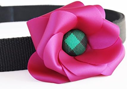 Pet Me With Love The Bloom Collar Flower Accesory - One Size - Pink